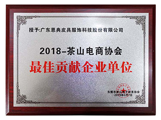 东升国际科技再获“优秀电商企业单位”和“最佳贡献企业单位”双荣誉