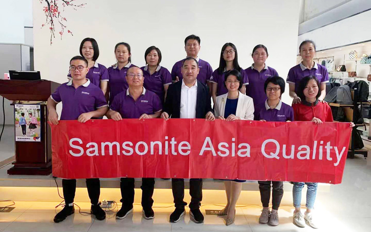 110年箱包品牌Samsonite莅临东升国际科技之【如何有效沟通】